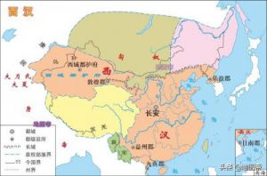 汉朝地图简介：中国历史上的重要地理资料